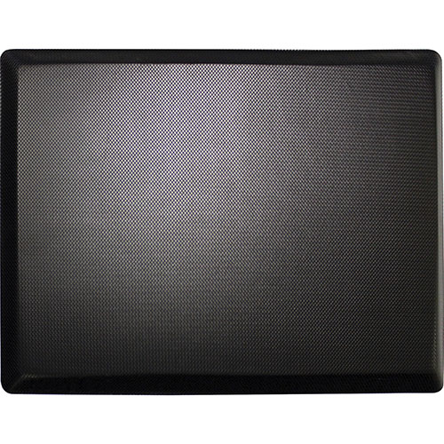 Lorell Desk Mat, 3-Layer Memory Foam, 30"Wx20"Lx3/4"H, Black
