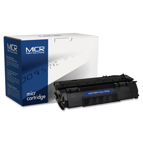 MICR Print Solutions Compatible Q7553A(M) (53AM) MICR Toner, 3000 Page-Yield, Black