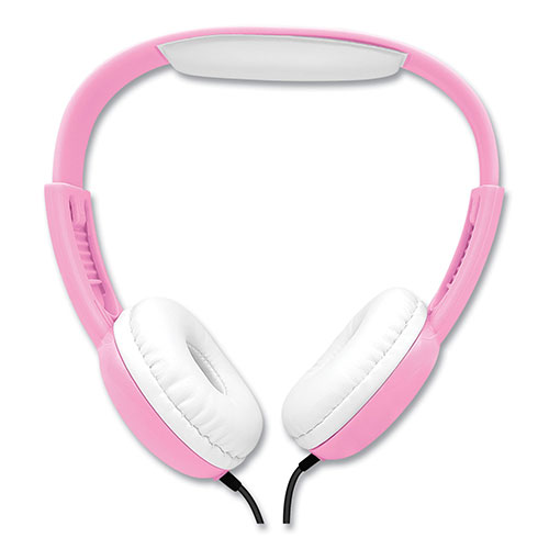 Crayola Cheer Wired Headphones, Pink/White