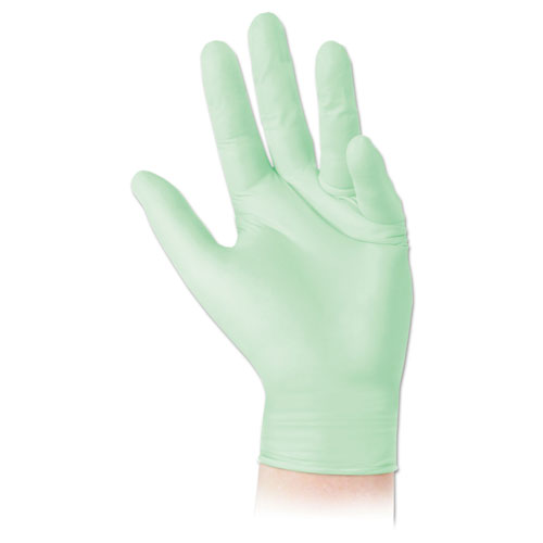 Medline Aloetouch Ice Nitrile Exam Gloves, Small, Green, 200/Box