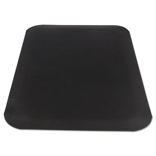 Guardian Pro Top Anti-Fatigue Mat, PVC Foam/Solid PVC, 36 x 60, Black