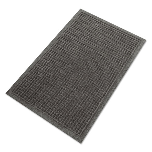 Millennium Mat Company EcoGuard Indoor/Outdoor Wiper Mat, Rubber, 36 x 120, Charcoal