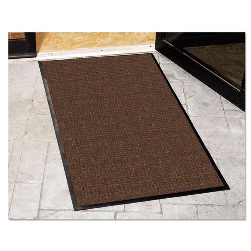 Millennium Mat Company WaterGuard Indoor/Outdoor Scraper Mat, 36 x 120, Brown