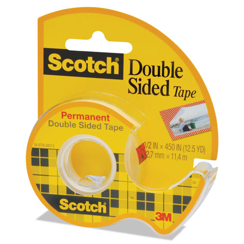 Scotch™ Double-Sided Permanent Tape in Handheld Dispenser, 1