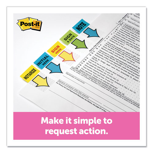 Post-it® Page Flags in Dispenser, 