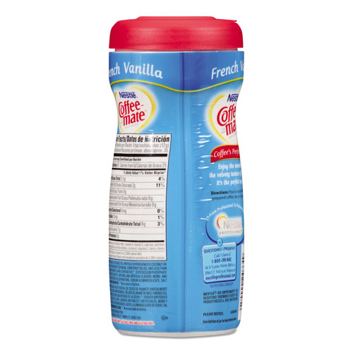 Coffee-Mate® French Vanilla Creamer Powder, 15oz Plastic Bottle