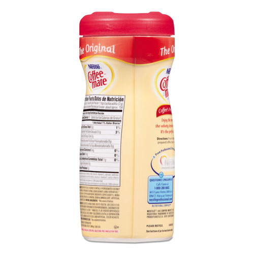 Coffee-Mate® Non-Dairy Powdered Creamer, Original, 11 oz Canister, 12/Carton
