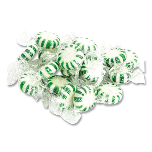Office Snax Candy Assortments, Spearmint Candy, 1 lb Bag