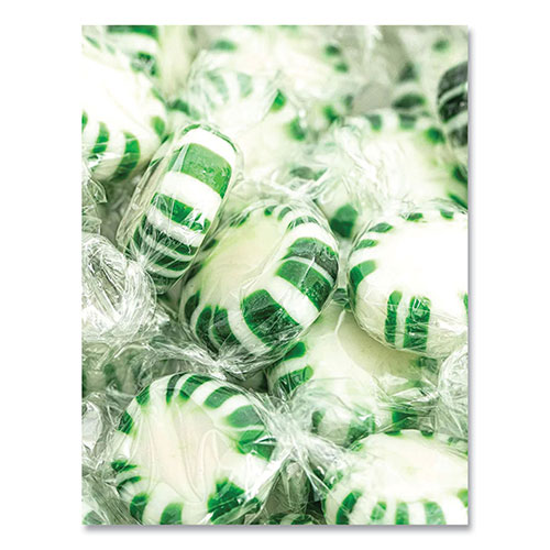 Office Snax Candy Assortments, Spearmint Candy, 1 lb Bag