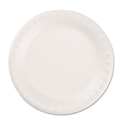 Hefty Soak Proof Tableware, Foam Plates, 8 7/8