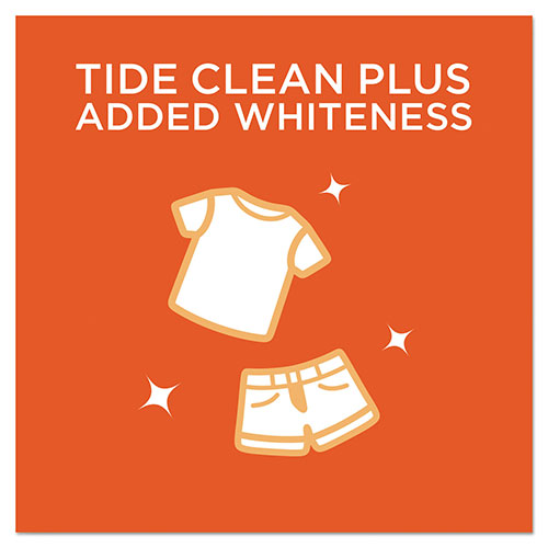 Tide Powder Laundry Detergent Plus Bleach, High Efficiency Compatible, 144 oz.Box (80 loads)