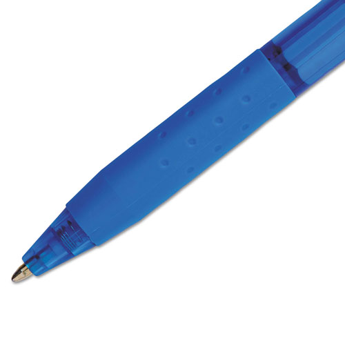 Papermate® InkJoy 300 RT Retractable Ballpoint Pen, Medium 1mm, Blue Ink/Barrel, Dozen