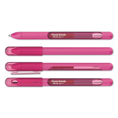 Papermate® InkJoy Stick Gel Pen, Medium 0.7mm, Assorted Ink/Barrel, 14/Pack
