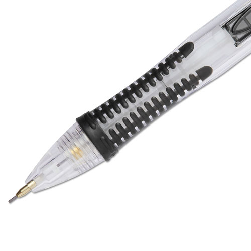 Papermate® Clear Point Mechanical Pencil, 0.5 mm, HB (#2.5), Black Lead, Black Barrel