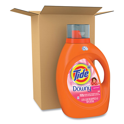 Tide Touch of Downy Liquid Laundry Detergent, Original Touch of Downy Scent, 92 oz Bottle
