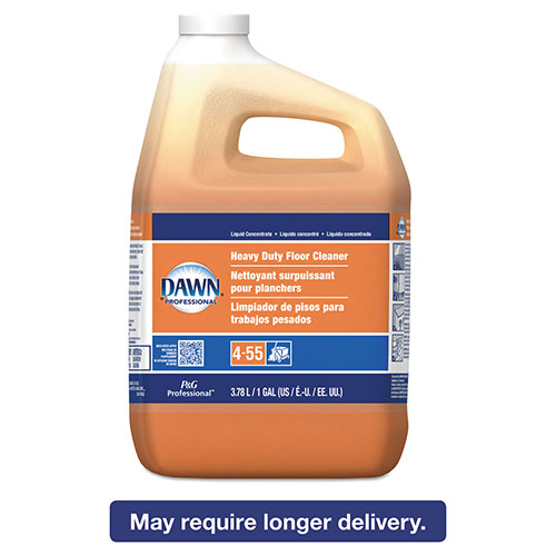 Dawn® Professional Heavy Duty Floor Cleaner Concentrate, Neutral Scent, 1 Gallon Bottle, 3/Case