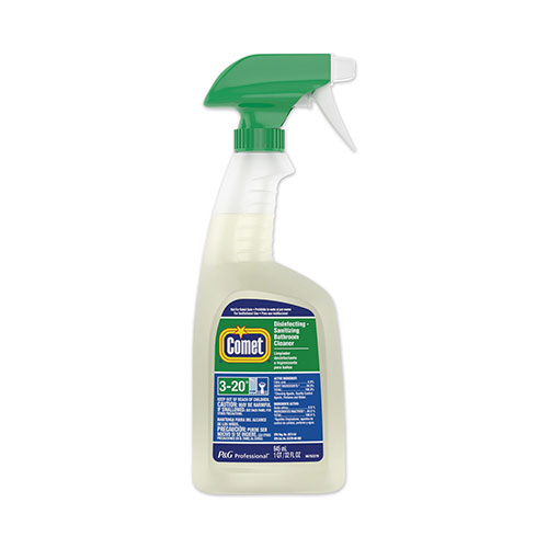 Comet Disinfecting-Sanitizing Bathroom Cleaner, 32 oz Trigger Bottle, 6/Carton