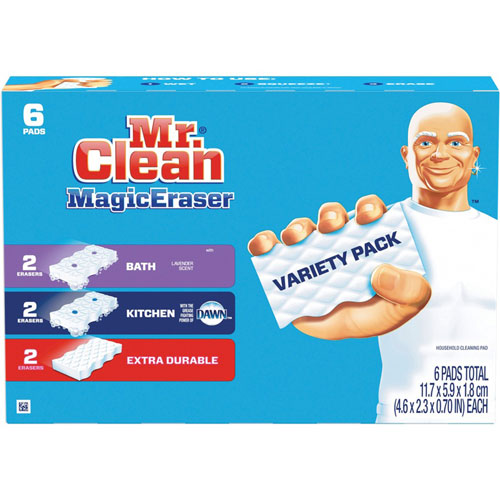 Mr. Clean Magic Eraser Variety - 6/Pack - White