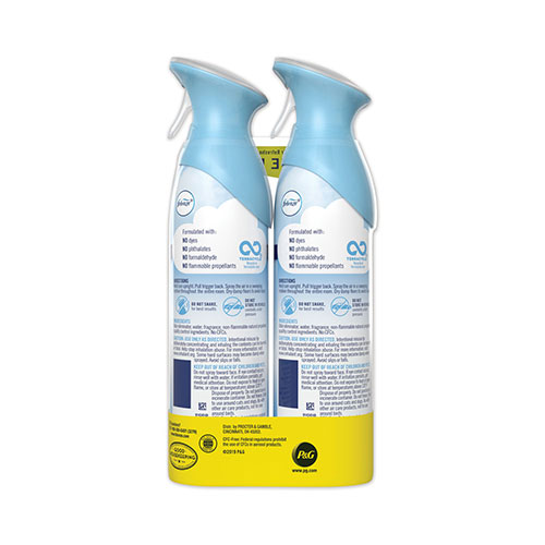 Febreze Air Effects, Twin Pack, Linen & Sky Scent, 8.8 oz. Can, 2 Total