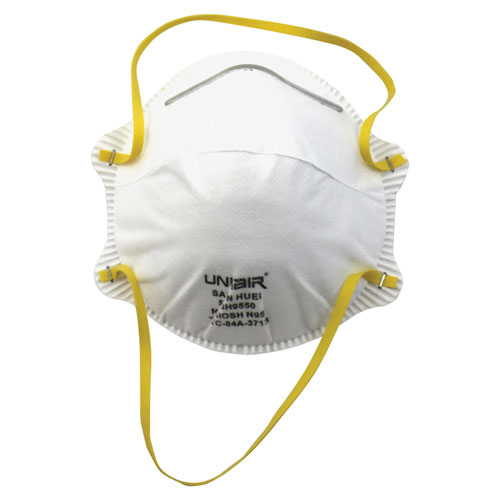 ProGuard Disposable Particulate Respirator, White, White, 240/Carton