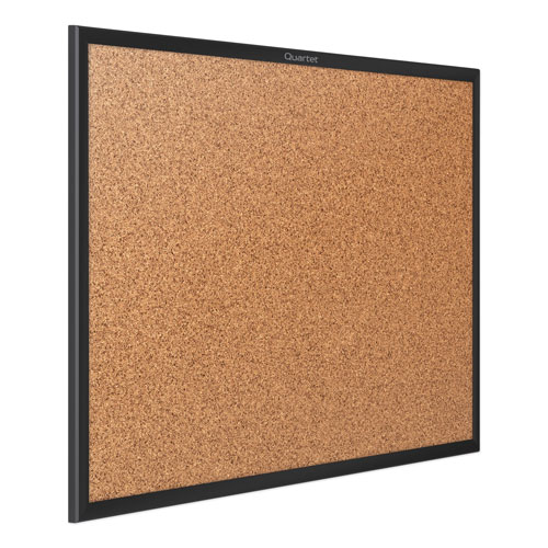 Quartet® Classic Series Cork Bulletin Board, 96x48, Black Aluminum Frame