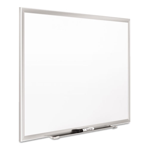 Quartet® Classic Series Porcelain Magnetic Board, 72 x 48, White, Silver Aluminum Frame