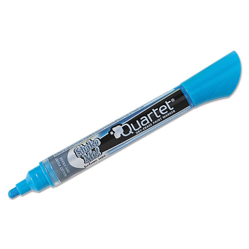 Quartet® Neon Dry Erase Marker Set, Broad Bullet Tip, Assorted Colors, 4/Set