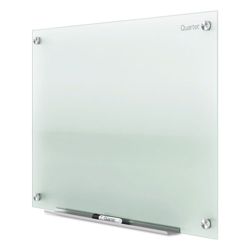 Quartet® Infinity Glass Marker Board, Frosted, 72 x 48