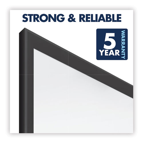 Quartet® Classic Series Nano-Clean Dry Erase Board, 60 x 36, Black Aluminum Frame