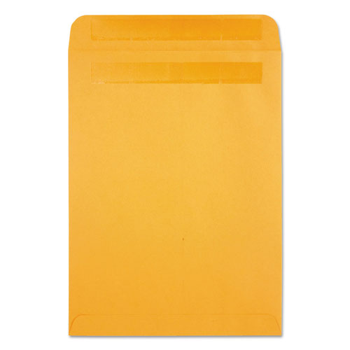 Quality Park Redi-Seal Catalog Envelope, #10 1/2, Cheese Blade Flap, Redi-Seal Closure, 9 x 12, Brown Kraft, 250/Box