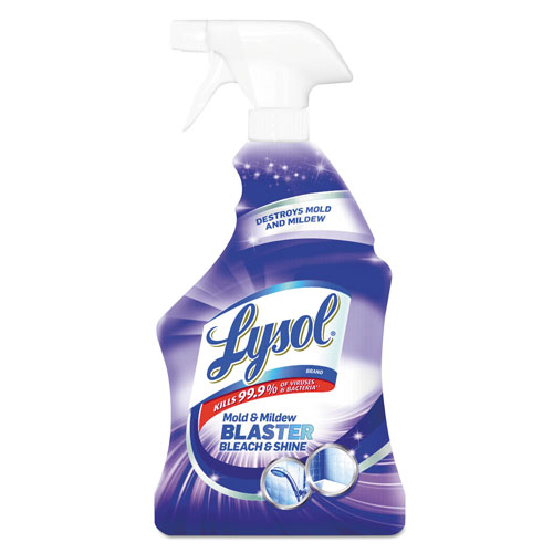 Lysol Mold and Mildew Remover with Bleach, Ready to Use, 32 oz Spray Bottle