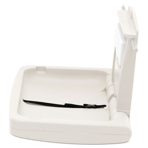 Rubbermaid Sturdy Station 2 Baby Changing Table, 33.5 x 21.5, Platinum
