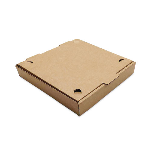 BluTable Pizza Boxes, 10 x 10 x 1.75, Kraft, 50/Pack