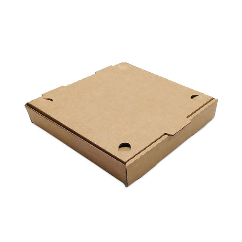 BluTable Pizza Boxes, 12 x 12 x 1.75, Kraft, 50/Pack