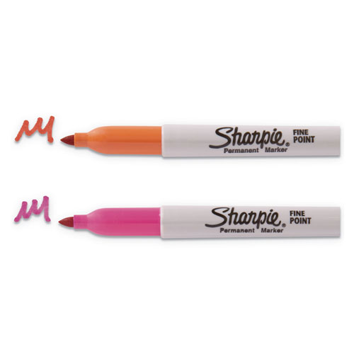 Sharpie® Cosmic Color Permanent Markers, Medium Bullet Tip, Assorted Colors, 24/Pack