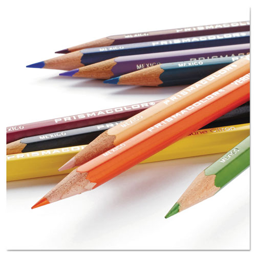 Prismacolor Premier Colored Pencil, 3 mm, 2B (#1), Assorted Lead/Barrel Colors, 48/Pack