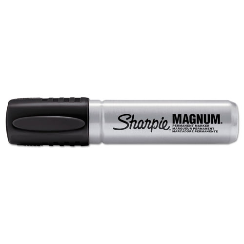 Sanford Magnum Oversized Permanent Marker, Chisel Tip, Black