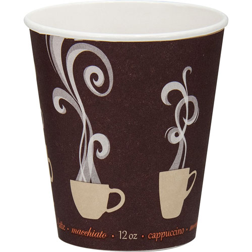 Solo ThermoGuard Insulated Paper Hot Cups - 12 fl oz - 30 / Bag - Multi - Paper, Polyethylene - Hot Drink, Beverage