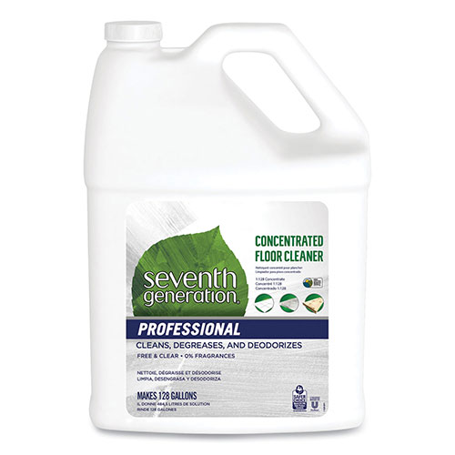 Seventh Generation Professional Concentrated Floor Cleaner, Free & Clear Unscented