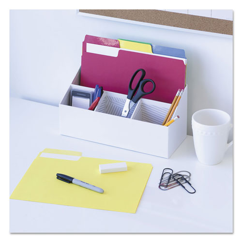 Smead Erasable SuperTab File Folders, 1/3-Cut Tabs, Letter Size, Assorted, 24/Pack