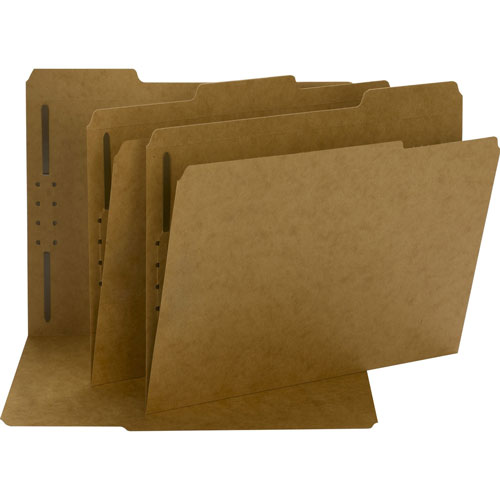 Smead folder with fasteners, letter, kraft