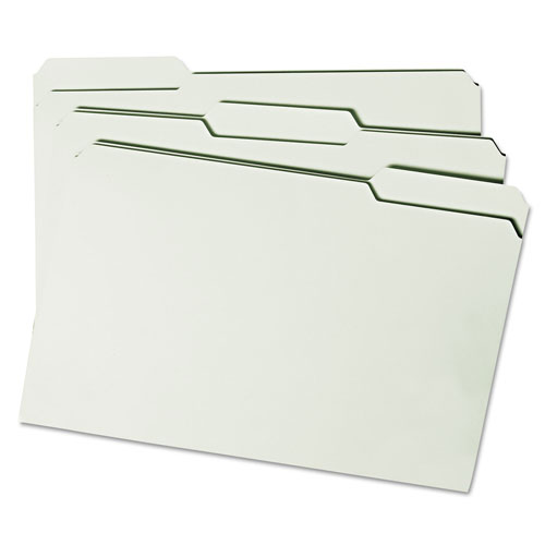 Smead Expanding Recycled Heavy Pressboard Folders, 1/3-Cut Tabs, 2