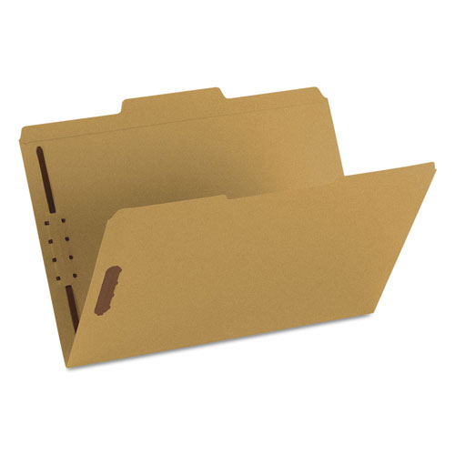 Smead Top Tab 2-Fastener Folders, 1/3-Cut Tabs, Legal Size, 11 pt. Kraft, 50/Box