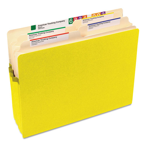Smead Colored File Pockets, 1.75