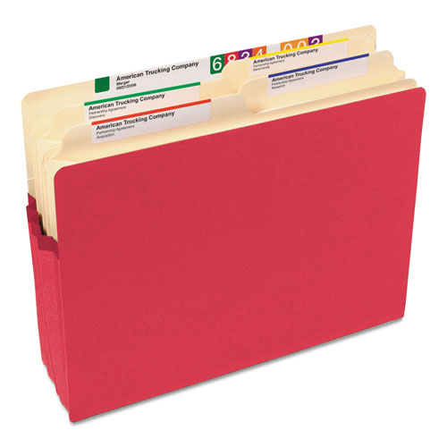 Smead Colored File Pockets, 5.25