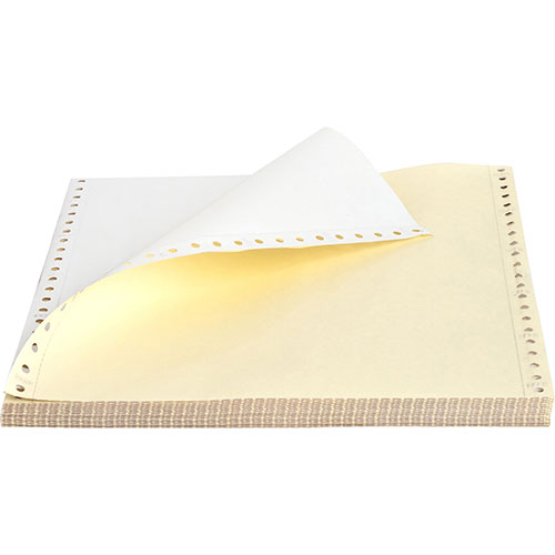 Sparco Computer Paper, Multipart, 2 Parts, 9 1/2"x11", White/Yellow