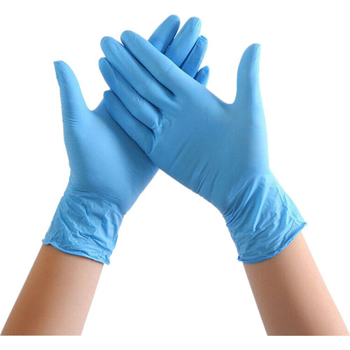 Special Buy Examination Gloves - Extra Large Size - Blue - Powder-free, Textured Fingertip, Beaded Cuff, Puncture Resistant, Non-sterile - 100 / Box - 4 mil Thickness