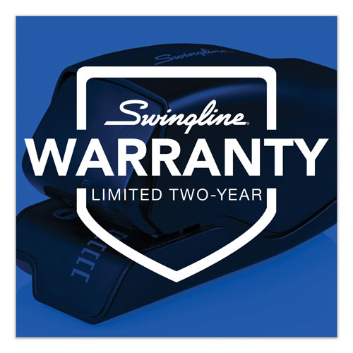 Swingline Desktop Cartridge Electric Stapler with LED Guide, 25-Sheet Capacity, Black