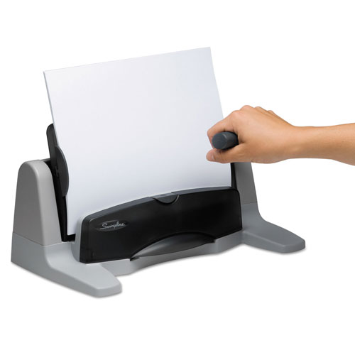 Swingline 40-Sheet LightTouch Two-to-Seven-Hole Punch, 9/32