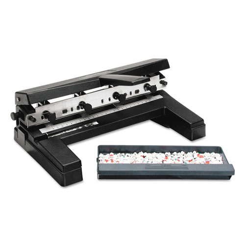 Swingline 40-Sheet Two-to-Four-Hole Adjustable Punch, 9/32